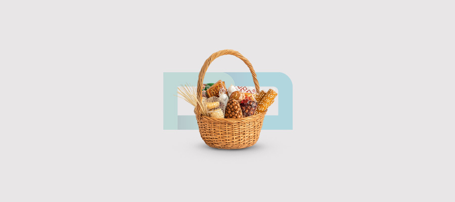 Providing A Family With A Food Basket